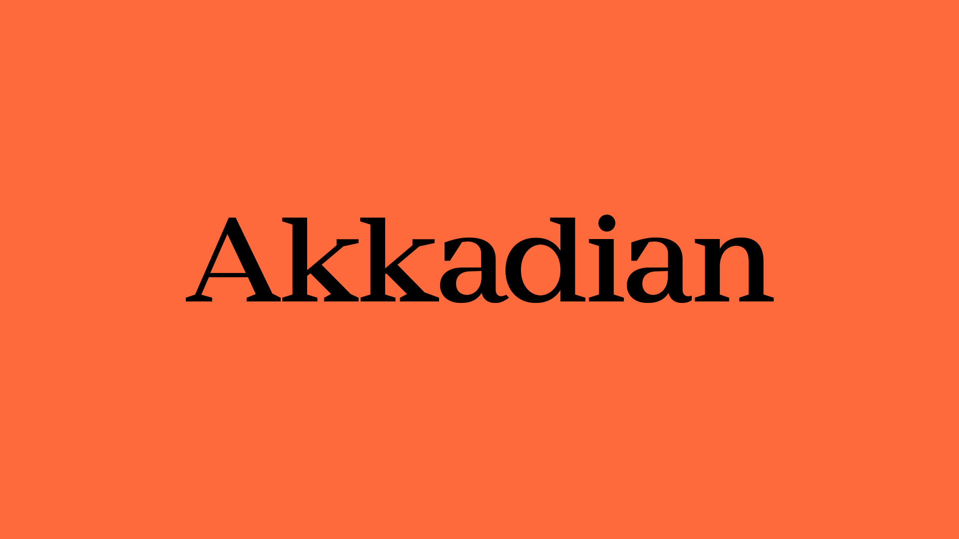 Akkadian - Akkadian